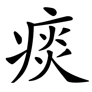 痰怎么读