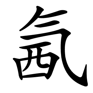 氥怎么读