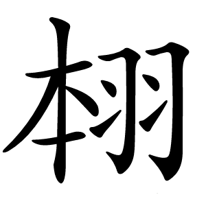 翉怎么读