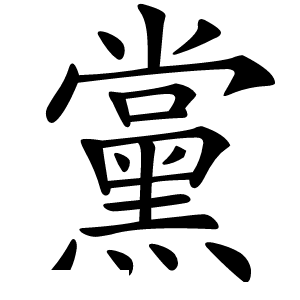 黨怎么读