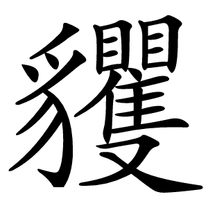 貜怎么读