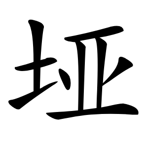 垭怎么读
