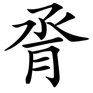 脀怎么读