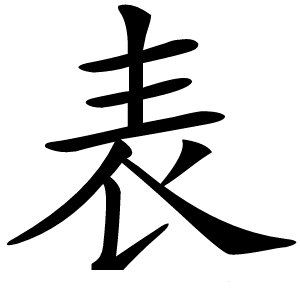 表怎么读