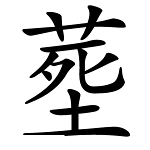 塟怎么读