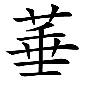 菙怎么读