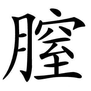 膣怎么读