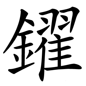 鑃怎么读