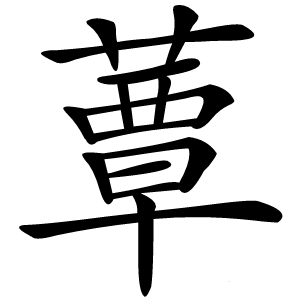 蕈怎么读