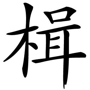 楫怎么读
