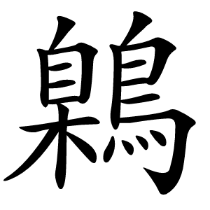 鷍怎么读