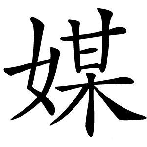 媒怎么读