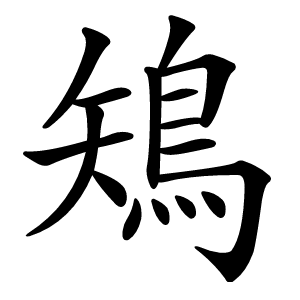鴙怎么读