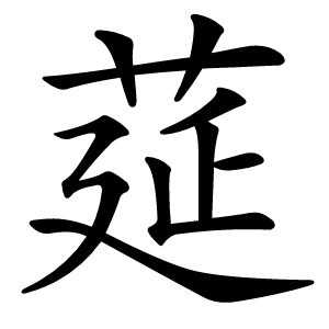 莚怎么读