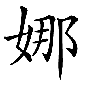 娜怎么读