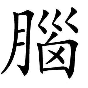 腦怎么读