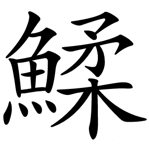 鰇怎么读
