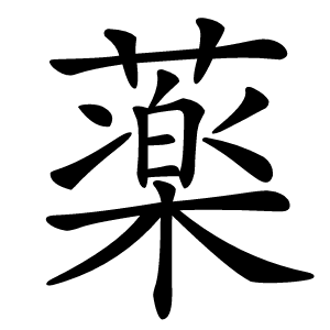 薬怎么读