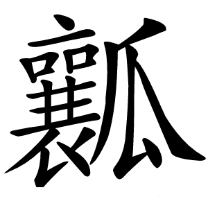 瓤怎么读