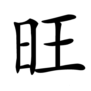 旺怎么读