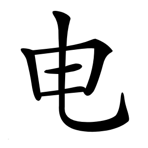 电怎么读