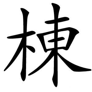 棟怎么读