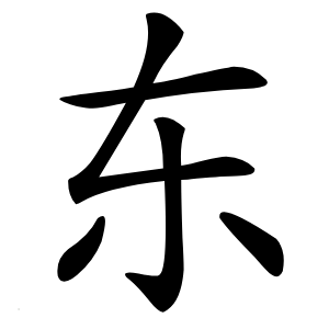 东怎么读