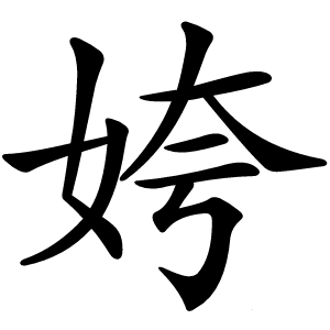 姱怎么读