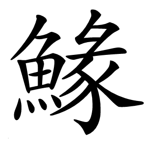 䱲怎么读