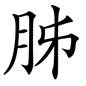 胏怎么读