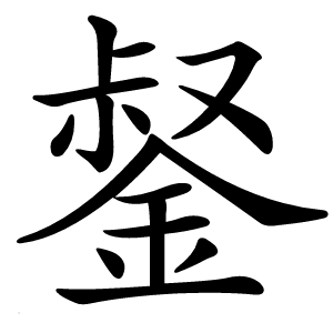錖怎么读