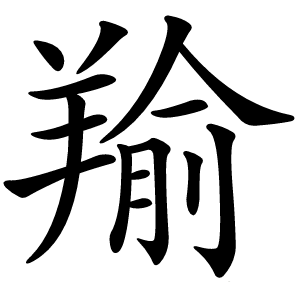 羭怎么读