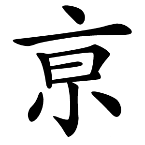 亰怎么读