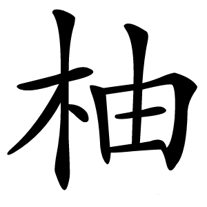 柚怎么读