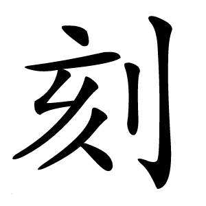 刻怎么读