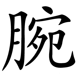 腕怎么读