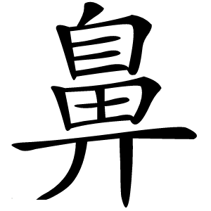 鼻怎么读