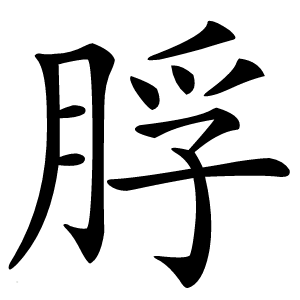 脬怎么读