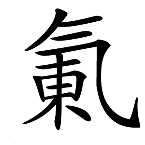 氭怎么读