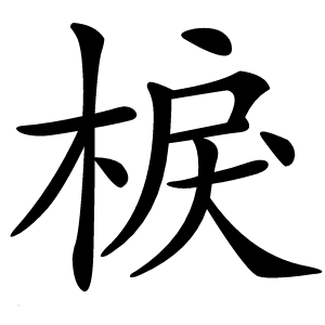 棙怎么读