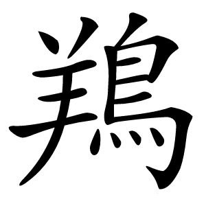 鴹怎么读