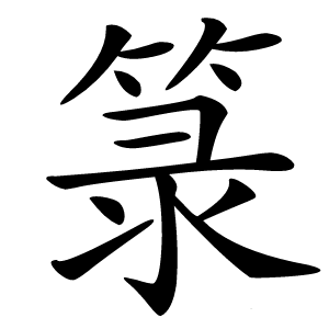 箓怎么读