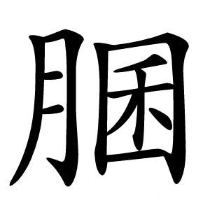 䐃怎么读