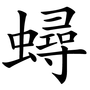 蟳怎么读