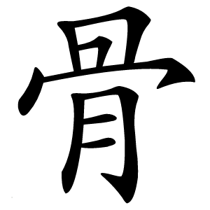 骨怎么读