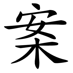 案怎么读