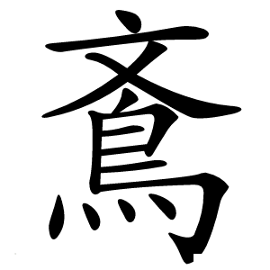 鴍怎么读